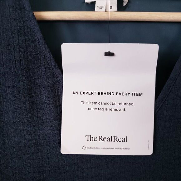 Helmut Lang Dress Size S Deep Teal Blue Green Shift Lined Designer - Picture 4 of 8